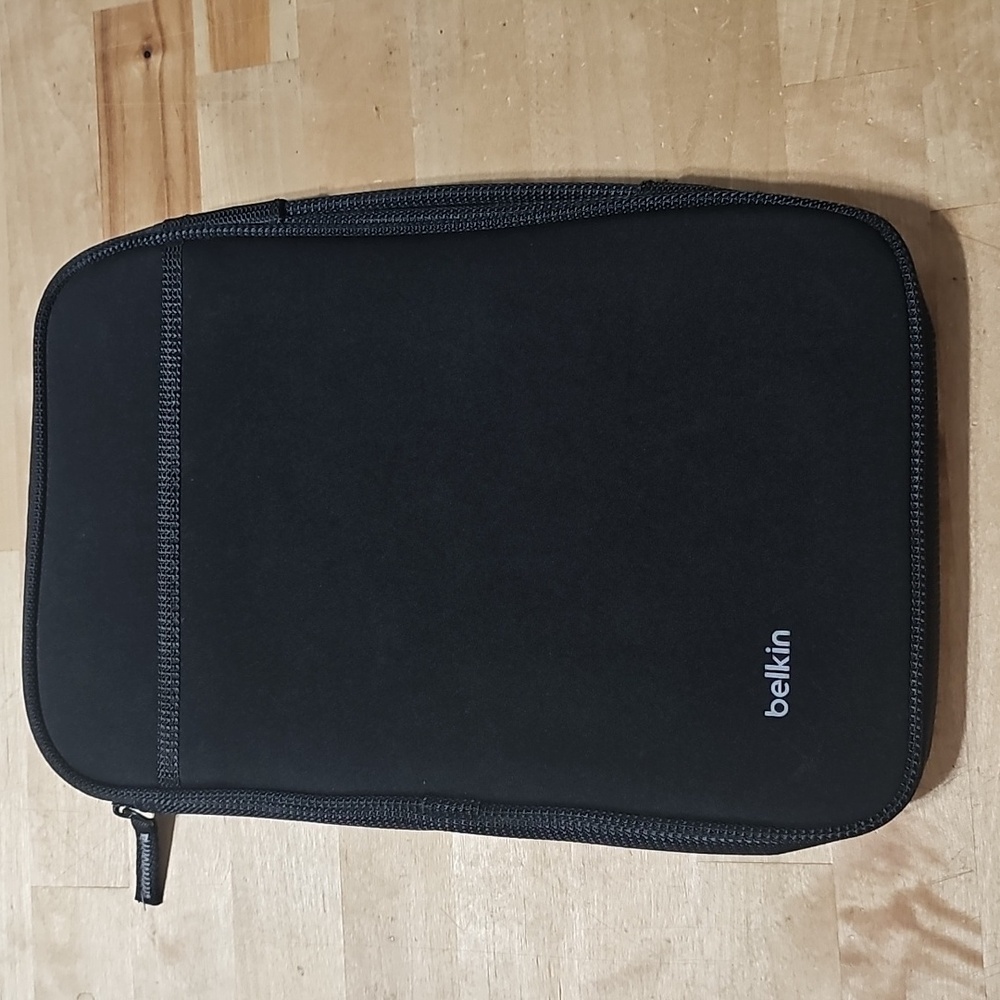 3 for $10 💻Belkin Black Laptop Tablet Sleeve 13x8 Padded Fleece Lined Tech Case